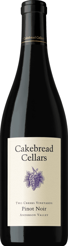 Envío gratis | Vino Tinto Cakebread Two Creeks California Estados Unidos Pinot Negro 75 cl
