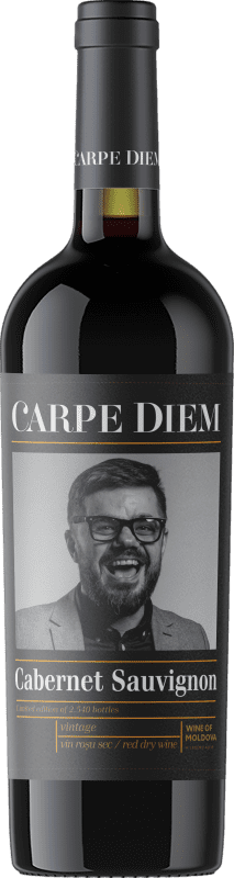Бесплатная доставка | Красное вино Carpe Diem Молдова, Республика Cabernet Sauvignon — Каберне Совиньон 75 cl