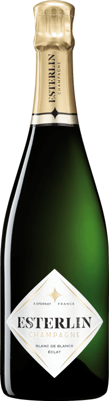 65,95 € Envio grátis | Espumante Branco Esterlin Éclat Blanc de Blancs A.O.C. Champagne