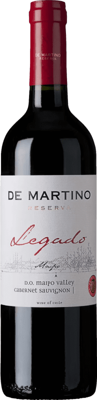 23,95 € | Red Wine De Martino Legado Reserve — Aged I.G. Valle del Maipo Maipo Valley Chile Cabernet Sauvignon 75 cl