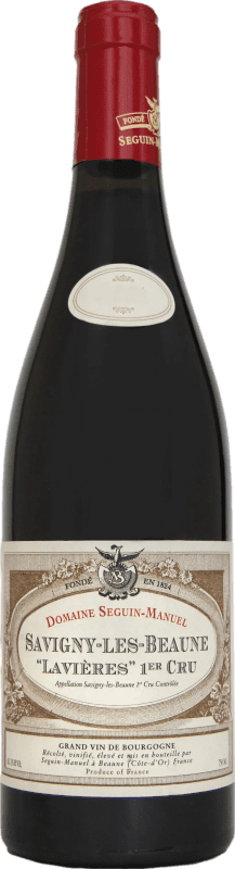 Kostenloser Versand | Rotwein Seguin-Manuel Les Lavières 1er Premier Cru Erste Lage A.O.C. Savigny-lès-Beaune Burgund Frankreich Pinot Noir — Spätburgunder 75 cl