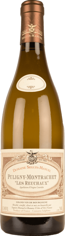 126,95 € Envío gratis | Vino Blanco Seguin-Manuel Les Reuchaux A.O.C. Puligny-Montrachet