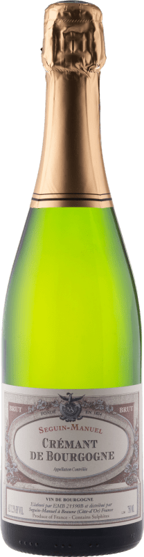 51,95 € Free Shipping | White Sparkling Wine Seguin-Manuel A.O.C. Crémant de Bourgogne