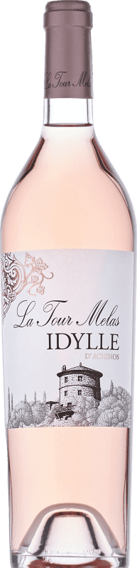 Envio grátis | Vinho Rosé La Tour Melas Idylle d'Achinos Rosé Grécia Syrah, Garnacha — Grenache 75 cl