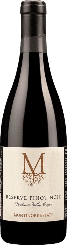 Free Shipping | Red Wine Montinore Estate Reserve — Aged Oregon United States Pinot Noir Organic — Eco 75 cl