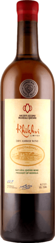 28,95 € | Vino Naranja Tchotiashvili Rcheuli Qvevri I.G. Kakheti Kakheti Georgia Rkatsiteli Organic — Ecológico 75 cl