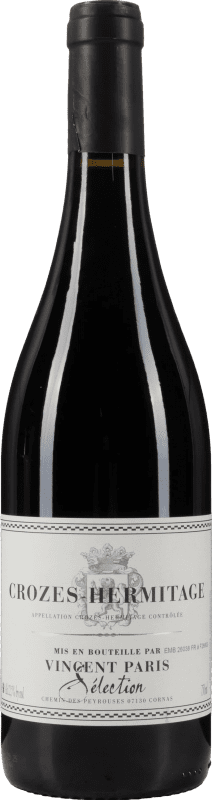 Envio grátis | Vinho Tinto Vincent Paris Selection Seleção A.O.C. Crozes-Hermitage Rhône França Syrah 75 cl
