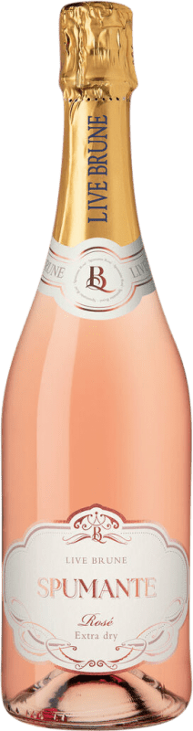 21,95 € Free Shipping | Rosé Sparkling Wine Beniamino Maschio Live Brune S Extra Dry Rosé