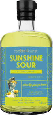 Бесплатная доставка | Ликёры Cocktailkunst Sunshine Sour Германия Средняя бутылка 50 cl Без алкоголя