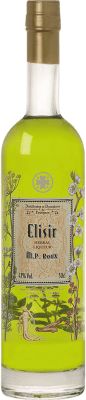 Spedizione Gratuita | Liquore alle Erbe Domaines de Provence Elisir MP Roux Francia Bottiglia Medium 50 cl