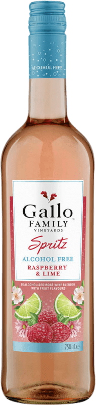 Envío gratis | Aperitivo Bitter Gallo Spritz Estados Unidos 75 cl Raspberry — Frambuesa, Lime — Lima Sin Alcohol