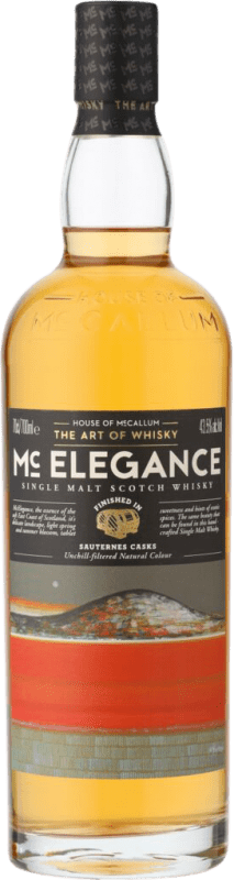 Бесплатная доставка | Односолодовый виски House of McCallum McElegance Sauternes Finish Объединенное Королевство 70 cl