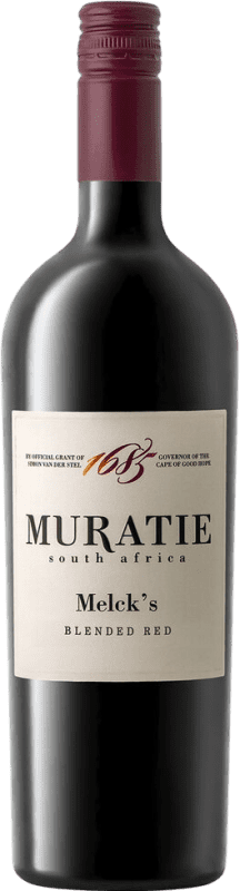 Free Shipping | Red Wine Muratie Estate Melck's Blend South Africa 75 cl
