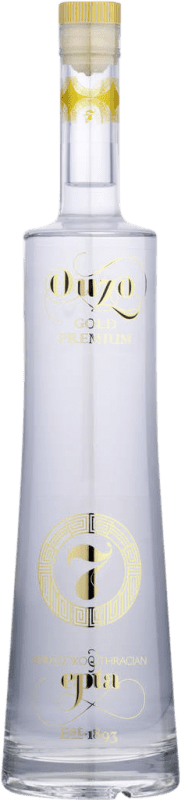Envio grátis | Anis Ouzo 7 Thracian Gold — Edição Ouro Grécia 70 cl