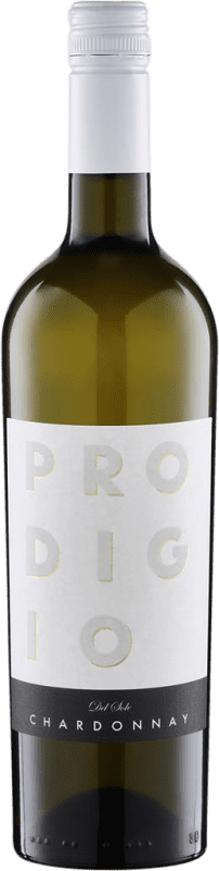 Envio grátis | Vinho Branco Prodigio del Sole I.G.T. Puglia Puglia Itália Chardonnay 75 cl