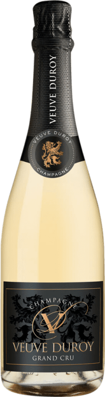 53,95 € | Vin Mousseux Blanc Veuve Duroy Brut Grand Cru, Cuvée France 75 cl