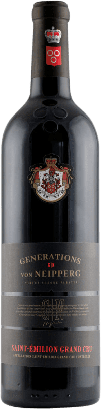 36,95 € Free Shipping | Red Wine Comtes von Neipperg Generations Grand Cru A.O.C. Saint-Émilion