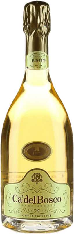 Бесплатная доставка | Белое игристое вино Ca' del Bosco 47 Cuvée, Prestige — Престиж D.O.C.G. Franciacorta Ломбардии Италия Pinot Noir — Пино Нуар, Chardonnay — Шардоне, Pinot Blanc — Пино Блан 75 cl
