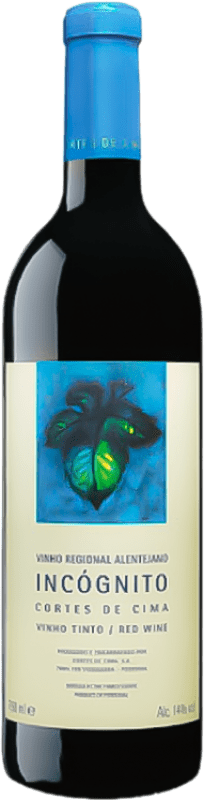 Envío gratis | Vino Tinto Cortes de Cima Incógnito I.G. Alentejo Alentejo Portugal Syrah 75 cl