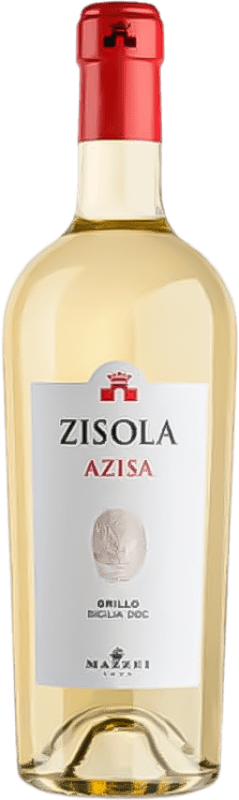 Spedizione Gratuita | Vino Bianco Mazzei Zisola Azisa D.O.C. Sicilia Sicilia Italia Grillo 75 cl