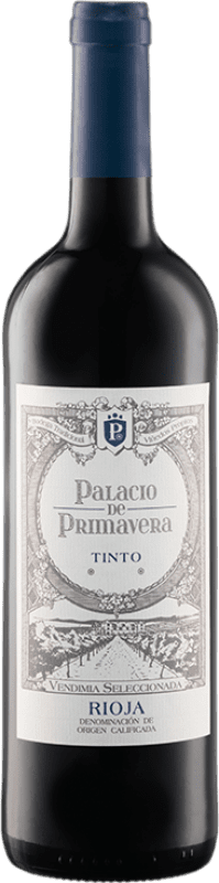 Envío gratis | Vino Tinto Burgo Viejo Palacio de Primavera D.O.Ca. Rioja La Rioja España Tempranillo 75 cl