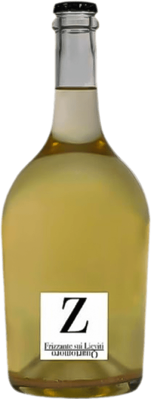 19,95 € Envio grátis | Espumante Branco Quartomoro Z Sui Lieviti Frizzante — Meio Espumante I.G.T. Sardegna