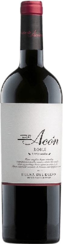 Бесплатная доставка | Красное вино Abadía de Acón Дуб D.O. Ribera del Duero Кастилия-Леон Испания Tempranillo — Темпранильо Бутылка Магнум 1,5 L