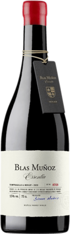 Kostenloser Versand | Rotwein Blas Muñoz Essentia I.G.P. Vino de la Tierra de Castilla Kastilien-La Mancha Spanien Tempranillo, Merlot 75 cl