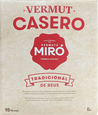 Wermut Miró Casero Tinto — Rot Bag in Box 5 L