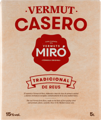 送料無料 | ベルモット Miró Casero Tinto — 赤 スペイン バッグ・イン・ボックス 5 L