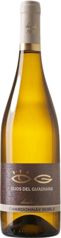 5,95 € Spedizione Gratuita | Vino Bianco El Progreso Ojos del Guadiana Rovere D.O. La Mancha