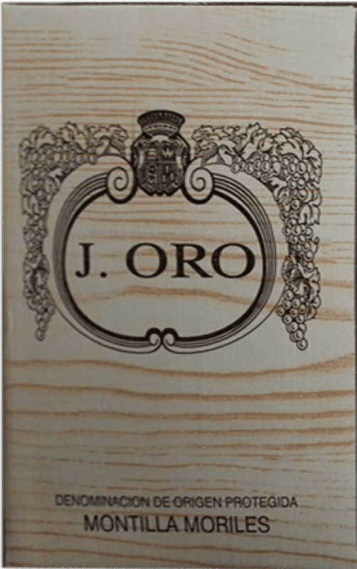 133,95 € Envio grátis | Vinho Generoso Fortificado César Bernardo. J. Oro Oloroso D.O. Montilla-Moriles Bag in Box 15 L