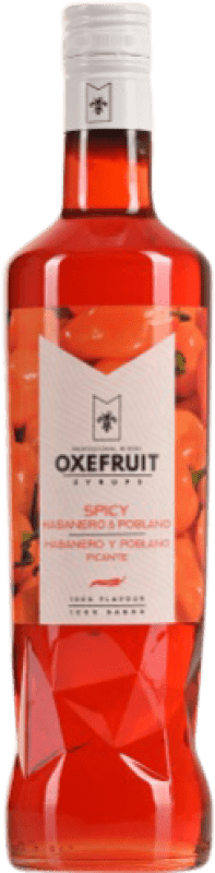 14,95 € | Sirope para Cóctel Oxefruit Poblado España 70 cl Sin Gluten, Sin Lactosa, Vegano Spicy — Picante, Habaneros