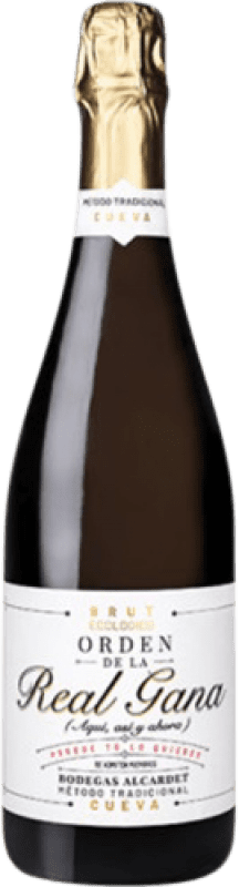 11,95 € Envio grátis | Espumante Branco Alcardet Real Gana Brut — Bruto