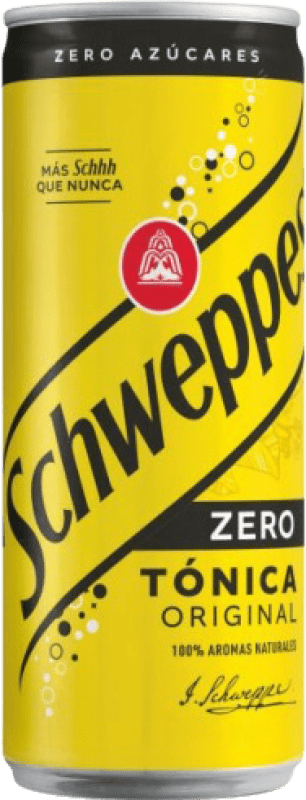 Envío gratis | Refrescos Schweppes España Lata 33 cl Tonic Water — Tónica