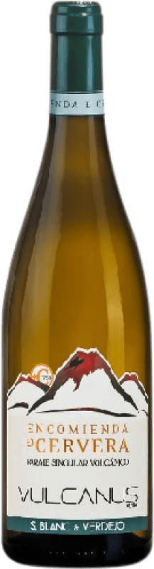 10,95 € Envío gratis | Vino Blanco Encomienda de Cervera Vulcanus I.G.P. Vino de la Tierra de Castilla