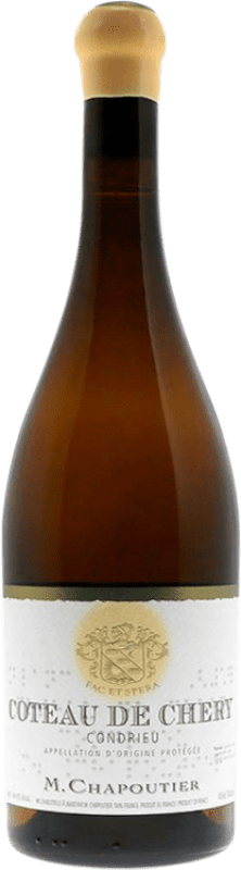 Free Shipping | White Wine Michel Chapoutier Coteau de Chery A.O.C. Condrieu Rhône France Viognier Eco — Organic 75 cl