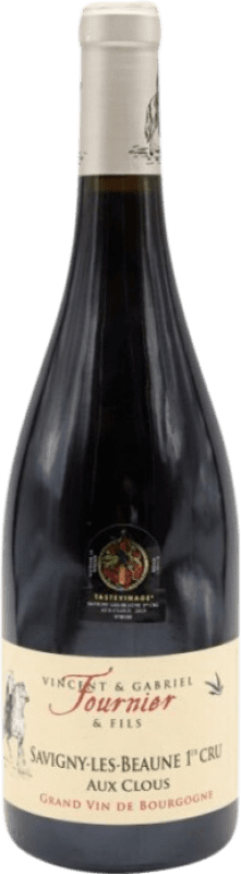 62,95 € | Vin Rouge Vincent et Gabriel Fournier. Domaine de la Galopiére Les Clous 1er Premier Cru A.O.C. Savigny-lès-Beaune Bourgogne France Pinot Noir 75 cl