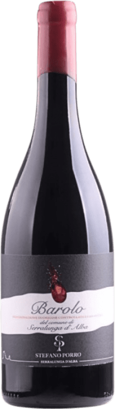 Envío gratis | Vino Tinto Stefano Porro Serralunga D.O.C.G. Barolo Piemonte Italia Nebbiolo 75 cl