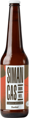 送料無料 | ビール La Caníbal Simancas Lager スペイン 1/3ボトル 33 cl