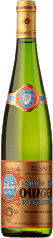 Envio grátis | Vinho Branco Léon Beyer Comtes D'Eguish A.O.C. Alsace Alsácia França Gewürztraminer Meia Garrafa 37 cl