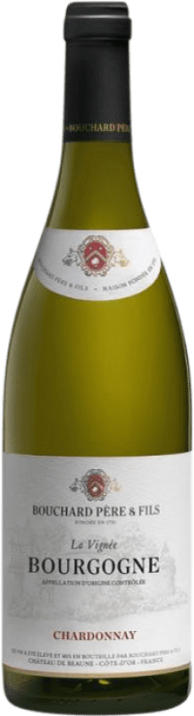 Envío gratis | Vino Blanco Bouchard Père A.O.C. Bourgogne Borgoña Francia Chardonnay 75 cl