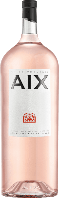 899,95 € Бесплатная доставка | Розовое вино Saint Aix Rosé — Розе A.O.C. Coteaux d'Aix-en-Provence Бутылка Империал Мафусаил 6 L