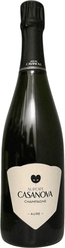 Envoi gratuit | Vin Mousseux Blanc Aurore Casanova Cuvée A.O.C. Champagne Champagne France Chardonnay, Pinot Meunier 75 cl