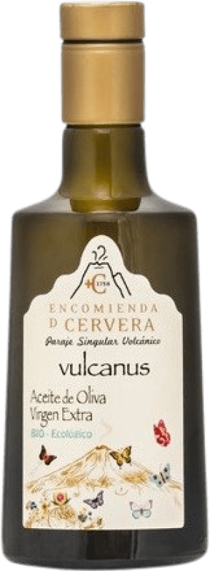 12,95 € | Olivenöl Encomienda de Cervera Vulcanus E-NOL Extra Nativ D.O.P. Campo de Calatrava Ciudad Real Spanien Arbequina Medium-Flasche 50 cl