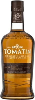 シングルモルトウイスキー Tomatin Manzanilla Sherry スコットランド Cask Finish — カスクフィニッシュ, 限定版 10 年 75 cl