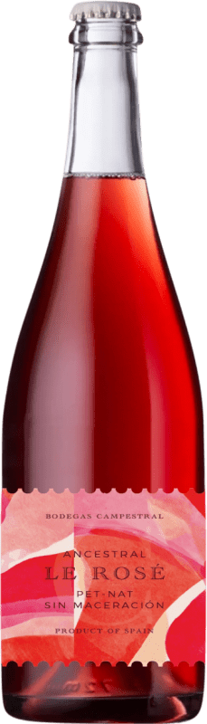 19,95 € Kostenloser Versand | Roséwein Campestral Le Rosé Pét-Nat Pétillant Naturel — Natürlich Perlender, Ancestral