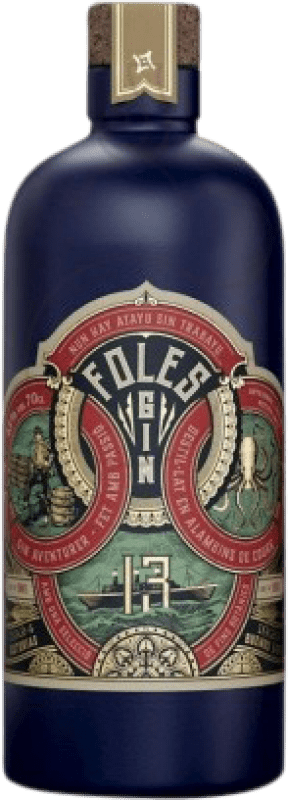 27,95 € | Ginebra Gin Foles. 13 España 70 cl Botanicals — Botánicos