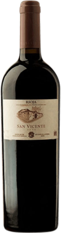 324,95 € Kostenloser Versand | Rotwein Señorío de San Vicente D.O.Ca. Rioja Doppelmagnum Jeroboam-Flasche 3 L