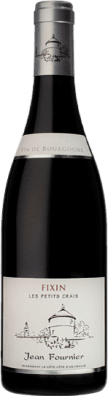 Free Shipping | Red Wine Domaine Jean Fournier Les Petits Crais Villages A.O.C. Fixin Burgundy France Eco — Organic 75 cl